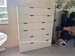 IKEA Nordli ladekast, wit, Huis en Inrichting, Kasten | Ladekasten, Ophalen, Kunststof, 100 tot 150 cm, 5 laden of meer