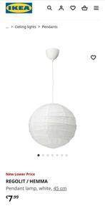 Hanglampen IKEA - regolith - Hemma -nieuw - niet gebruikt, Minder dan 50 cm, Nieuw, Ophalen