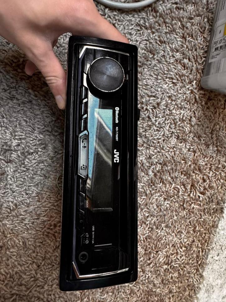 JVC Bluetooth Autoradio KD-T702BT, Auto diversen, Autoradio's, Zo goed als nieuw, Ophalen of Verzenden