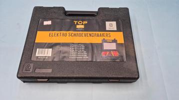 Nieuwe set elektro schroevendraaiers 8 delig beschikbaar voor biedingen