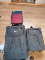 Grote koffer maat l en een medium en handbagage koffer, Sieraden, Tassen en Uiterlijk, Koffers, Ophalen, Hard kunststof, 45 tot 55 cm