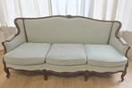 Vintage 3-zits bank, Ophalen, Hout, Gebruikt, 150 tot 200 cm