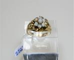 Opruiming Ring goud met opalen/Z6479, Goud, Ophalen of Verzenden, Ring