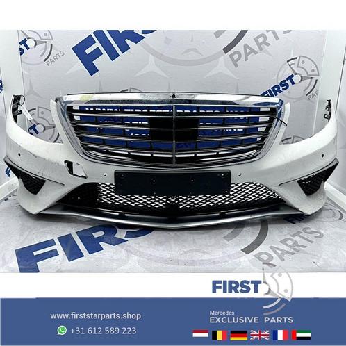 W222 S KLASSE FACELIFT S500 AMG VOORBUMPER COMPLEET originee, Auto-onderdelen, Carrosserie en Plaatwerk, Bumper, Mercedes-Benz