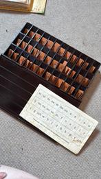 Antieke letterdoos, Antiek en Kunst, Ophalen of Verzenden