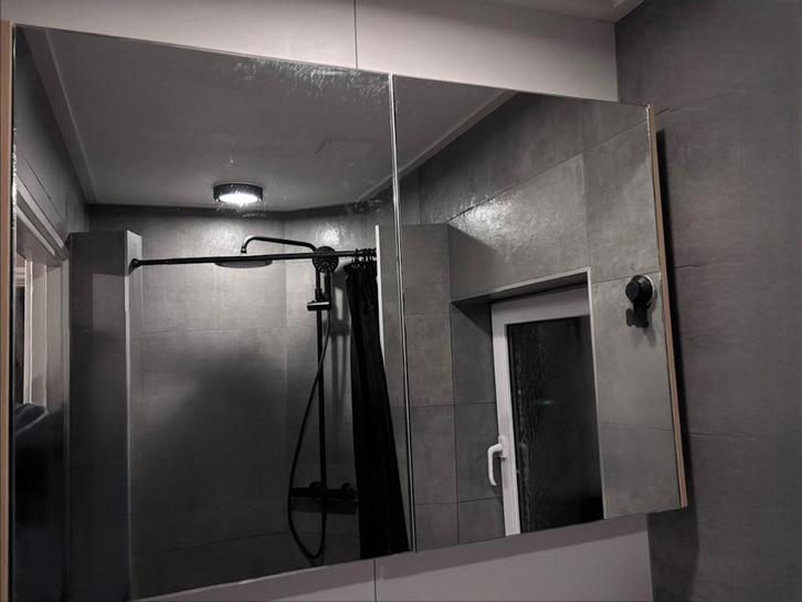 Badkamer spiegelkast 100 x 70 cm, Huis en Inrichting, Badkamer | Badkamermeubels, Gebruikt, Spiegelkast, Minder dan 100 cm, 50 tot 100 cm