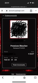 Glory ticket, Eén persoon