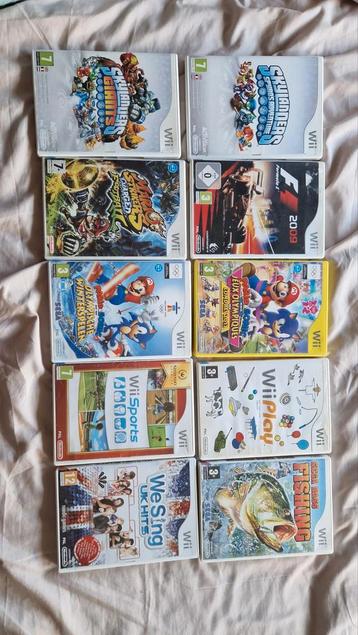 Mario Wii Spellen en andere  beschikbaar voor biedingen