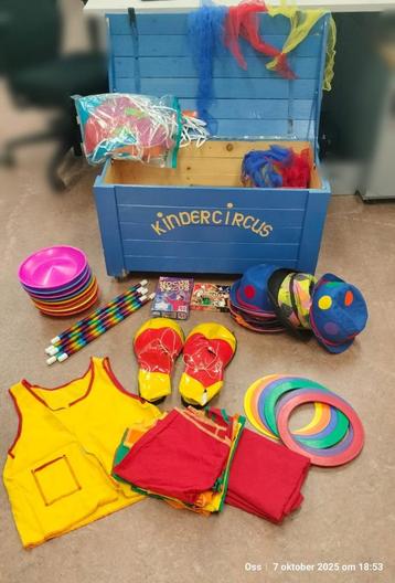verjaardag kist kinder circus beschikbaar voor biedingen