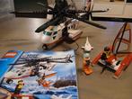 LEGO Kustwacht helikopter 60013 compleet met boekje, Kinderen en Baby's, Speelgoed | Duplo en Lego, Verzenden, Zo goed als nieuw