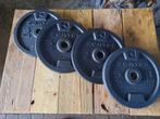 Halterschijven 4x5 Kg, Sport en Fitness, Fitnessmaterialen, Ophalen, Zo goed als nieuw