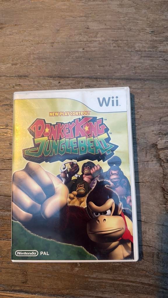 Donkey Kong Jungle Beat, Wii, Avontuur en Actie, Gebruikt, 1 speler, Ophalen of Verzenden