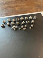 Pandora luxe bedels met goud, Pandora, Ophalen of Verzenden, Zo goed als nieuw, 4 bedels of meer