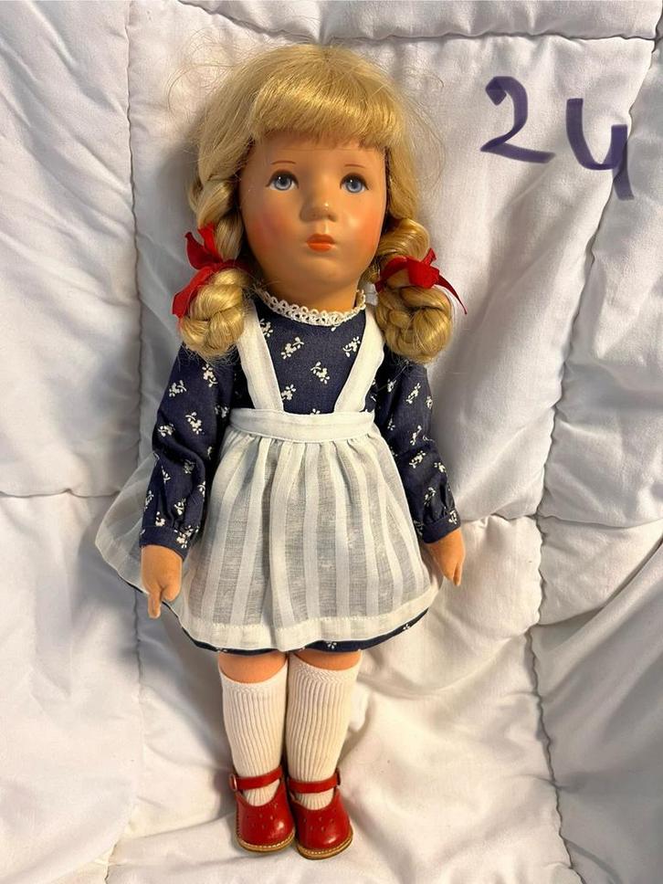 Kathe Kruse Mimerle Pop - 1990 Vintage Speelgoed, Verzamelen, Poppen, Zo goed als nieuw, Pop, Verzenden