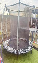 EXIT Trampoline met Veiligheidsnet - Zebraprint, Ophalen of Verzenden, Gebruikt