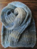 Hand gebreide nieuwe wollen sjaal / shawl mohair met zijde, Ophalen of Verzenden, Nieuw, Sjaal