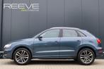 Audi Q3 1.4 TFSI S-Line Automaat | 150pk | Adrenalin | Apple, 4 cilinders, Blauw, Origineel Nederlands, Navigatiesysteem