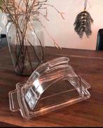 💝 Art Deco VAL SAINT LAMBERT LUXVAL ECLAT kaasstolp glas, Antiek en Kunst, Ophalen of Verzenden