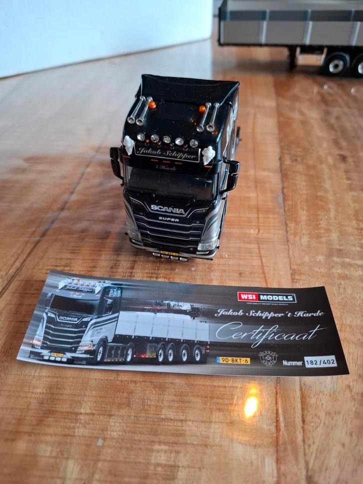 Wsi scania Jacob schipper, Hobby en Vrije tijd, Modelauto's | 1:50, Bus of Vrachtwagen, Wsi, Ophalen of Verzenden