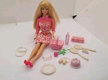 Barbie gaat picknicken | met veel picknick accessoires beschikbaar voor biedingen