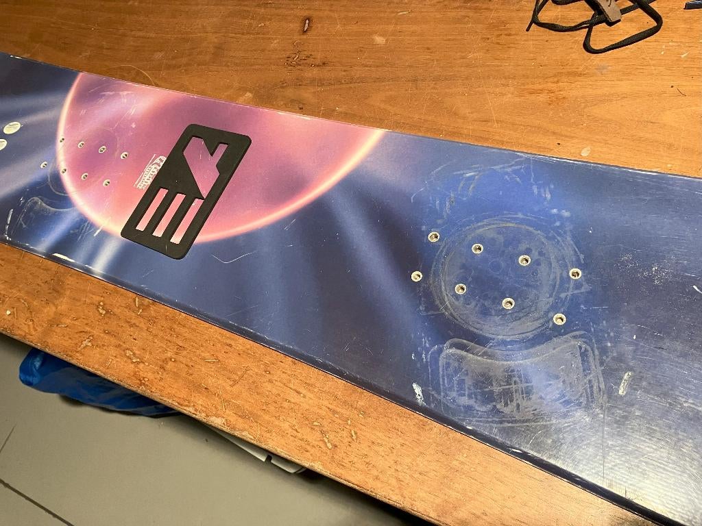 snowboard met bindingen en schoenen, Sport en Fitness, Snowboarden, Gebruikt, Board, Ophalen