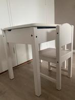 sundvik schoolbank met bijpassend stoeltje, Kinderen en Baby's, Kinderkamer | Tafels en Stoelen, Ophalen, Gebruikt, Tafel(s) en Stoel(en)