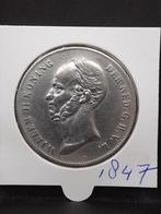 Rijksdaalder 1847 koning Willem II, Postzegels en Munten, Munten | Nederland, Zilver, Ophalen of Verzenden, Losse munt, 2½ gulden