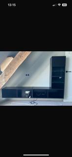 Zwarte ophangkast. Gratis. Bestaande uit 3 delen, Huis en Inrichting, Ophalen, Zo goed als nieuw, Minder dan 150 cm, Minder dan 100 cm