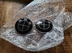 Zwarte BMW Logo 82 mm per stuk 10,-, Nieuw, Ophalen of Verzenden, Motorkap, Achter