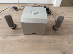 Dell pc speakerset met subwoofer, Computers en Software, Pc speakers, Ophalen, Gebruikt, Audiokanaal 2.1, Dell