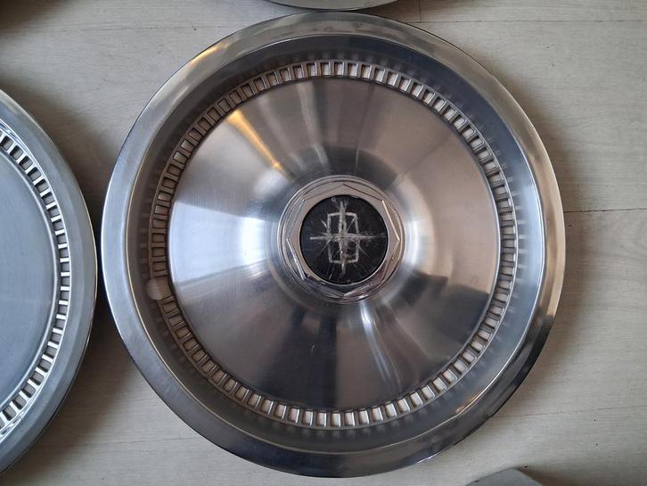 Lincoln 15 inch wieldoppen in gebruikte staat, Auto diversen, Wieldoppen, Gebruikt, Ophalen of Verzenden