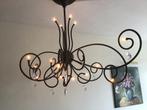 Kroonluchter/hanglamp koper/messing ‘n Juweel aan plafond, Huis en Inrichting, Lampen | Kroonluchters, Ophalen, Zo goed als nieuw