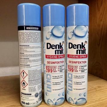 * Denkmit Desinfectie Hygiene Spray 400ml beschikbaar voor biedingen