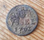 duit Overijssel 1702, Postzegels en Munten, Ophalen of Verzenden, Vóór koninkrijk, Overige waardes, Losse munt