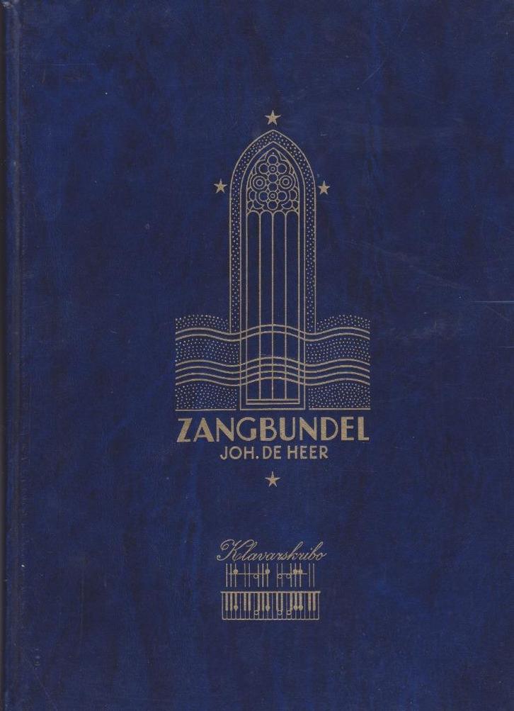 JOH.DE HEER - ZANGBUNDEL - KLAVARSKRIBO, Muziek en Instrumenten, Bladmuziek, Gebruikt, Artiest of Componist, Populair, Koor, Ophalen of Verzenden