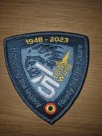75 years 15th wing Belgium Air Force patch, Verzamelen, Ophalen of Verzenden, Luchtmacht, Embleem of Badge