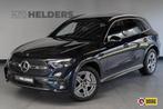 Mercedes GLC-klasse 400e 4MATIC AMG Burm. 360° Luchtv. HuD, Auto's, Automaat, Gebruikt, Blauw, Leder