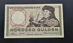 100 gulden Erasmus, Postzegels en Munten, Bankbiljetten | Nederland, Los biljet, Ophalen of Verzenden, 100 gulden
