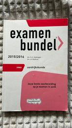 Examenbundel aardrijkskunde vwo, Aardrijkskunde, Ophalen of Verzenden, VWO, Zo goed als nieuw