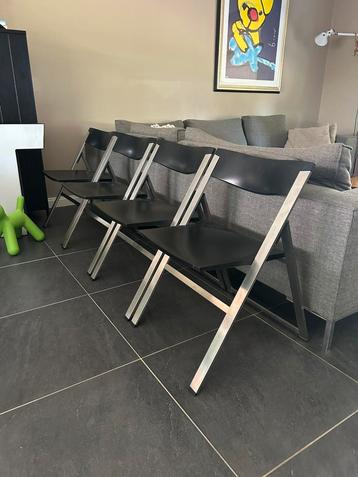 4 x Tecno P08 folding chair / klapstoel beschikbaar voor biedingen