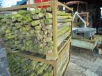 heining paaljes lang 120 cm  dik 5 cm, Ophalen, Gebruikt, Minder dan 180 cm, Palen
