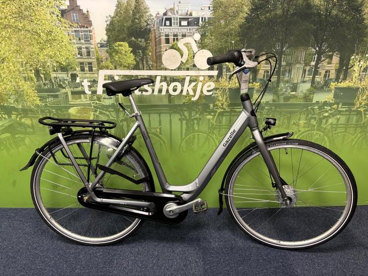 Fietshokje Raaks: Gazelle Orange damesfiets 58 cm, Fietsen en Brommers, Fietsen | Heren | Herenfietsen, Zo goed als nieuw, Gazelle