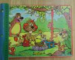 Vintage Loeki de Leeuw puzzel 99stukjes sterreclame Loekie, Ophalen of Verzenden, Gebruikt