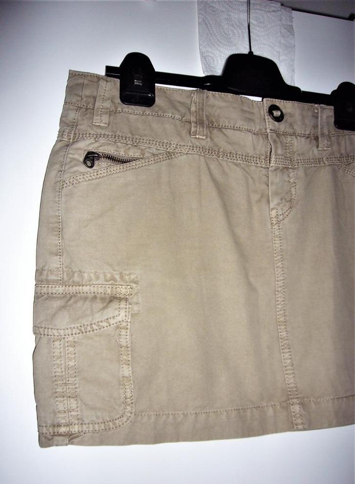 THE STING Sutherland zomer cargo rokje beige, Kleding | Dames, Rokken, Nieuw, Maat 38/40 (M), Beige, Boven de knie, Ophalen of Verzenden