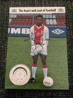 Edgar Davids - Ajax Spelerskaart met Handtekening, Verzamelen, Sportartikelen en Voetbal, Ophalen of Verzenden