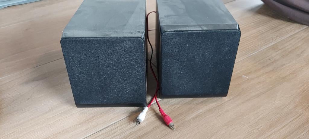 Set van 2 luidsprekers, Overige merken, Gebruikt, Ophalen of Verzenden, Minder dan 60 watt