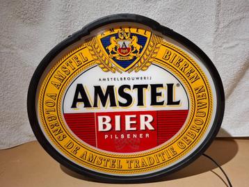 amstel bier lichtreclame lichtbak beschikbaar voor biedingen