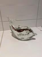 Glazen beeld vis, Ophalen