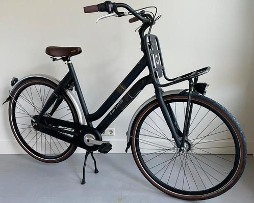 Cortina Crush 28 Inch Damesfiets 57CM Donker Grijs, Fietsen en Brommers, Fietsen | Dames | Damesfietsen, Zo goed als nieuw, Overige merken