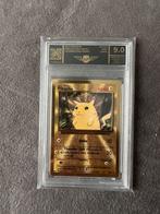 Pikachu 58/102 goud metalen pokemon kaart, Ophalen of Verzenden, Losse kaart